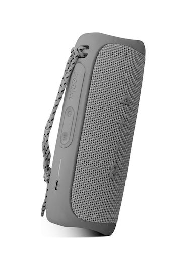 Boom Gri Taşınabilir Ses Bombası Kablosuz Bluetooth Hoparlör Speaker Yüksek Ses Çoklu Bağlantı