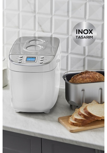 Karaca Bake XL Ekmek Reçel Yoğurt Yapma Makinesi 1500 G + 45 Tarifli Kitapçık