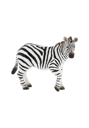 Dörtlü Vahşi Hayvanlar Seti Zebra Dağ Keçisi At ve Boğa Figür Set