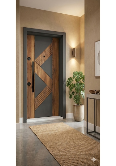 Ses Seri Si Elegance Güvenli K Kapisi Çeli K Kapi - Vi Lla Kapisi 209 X 106 X 92