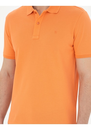 Pierre Cardin Erkek Mercan Tişört Basic 50280754-vr204