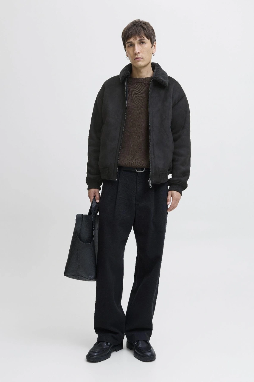 Erkek Jprccluke Bomber Ceket Siyah, Yüksek Kalite, Fermuarlı, Uzun Kollu, Günlük Kullanıma Uygun Siyah Erkek Jprccluke Bomber Ceket Siyah, Yüksek Kalite, Fermuarlı, Uzun Kollu, Günlük Kullanıma Uygun Siyah