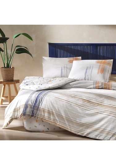 Taç Orion Ranforce Tek Kişilik Genç Modası Nevresim Takımı Gri 000001000045515002