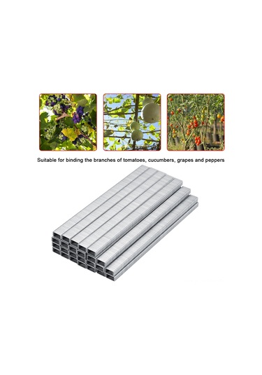 Kosona Bahçe Bitkileri Dal Bağlama İçin 10000 Adet Dayanıklı Çelik Çivi, Verimlilik Artırıcı, Domates-biber-üzüm Uygun
