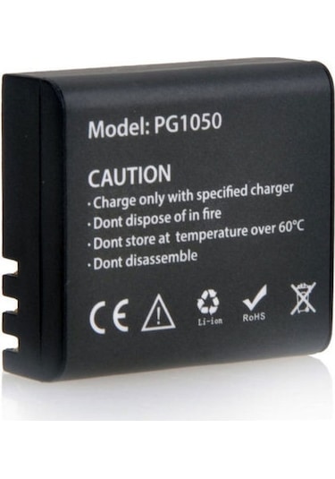 Eken H9 H9r W9 Yedek Batarya Şarj Edilebilir Pil 3.7v