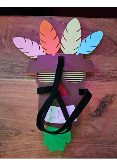 Crash Bandicoot Aku Aku Giyilebilir Maske