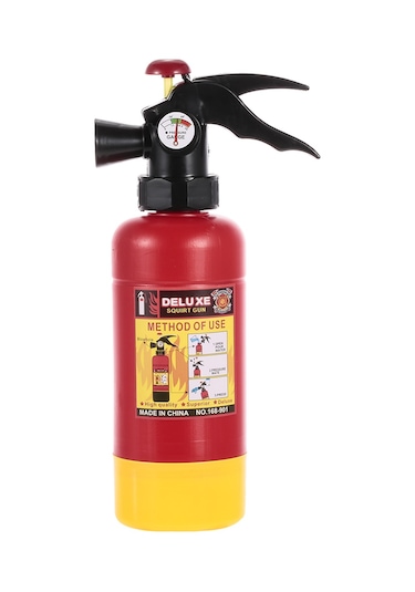 Yaleker Çocuklar İçin Eğlenceli Yangın Söndürücü Şeklinde Su Püskürtme Oyuncağı