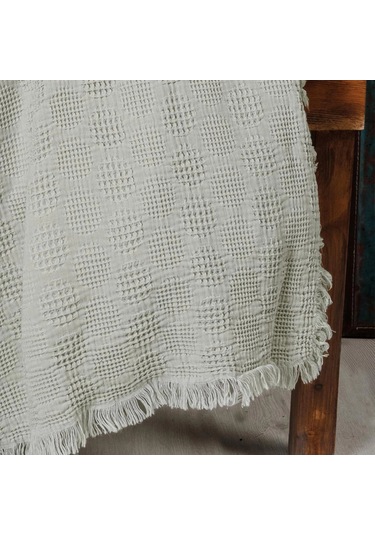 Kanz Bebek Waffle Müslin Nakışlı Pike Knz-021 Bubble Yeşil Bubble Yeşil