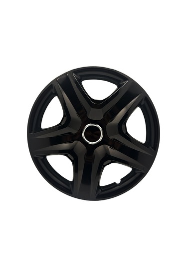 Peugeot Rifter Expert 15" İnç Uyumlu 4 Adet 1 Takım Siyah Jant Kapağı