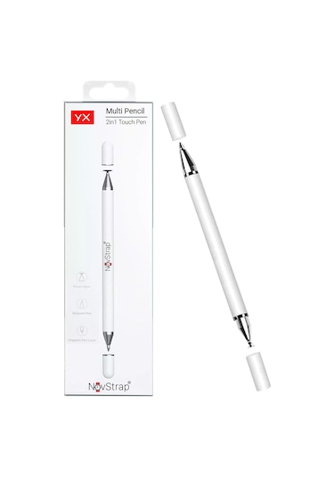 Novstrap Samsung Galaxy Tab A8 X200 / X207 Uyumlu Dokunmatik Kalem Pencil Stylus Çizim Tasarım Kalem