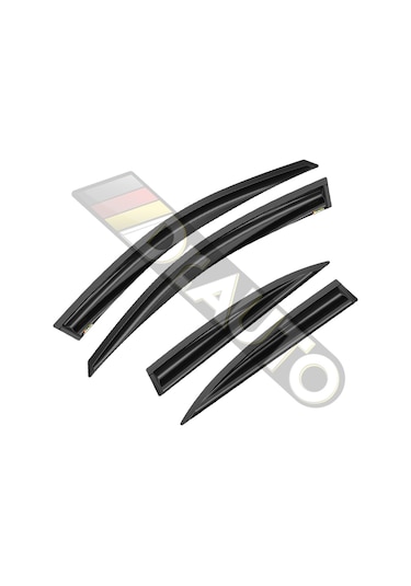 Dacia Duster 2017 Ve Sonrası Cam Rüzgarlığı 4lü Cr165