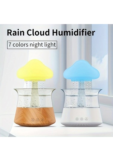 Motion003 300ml Beyaz Ev Tipi İç Mekan Nemlendirici Soğuk Sis Difüzör Küçük Masa Hava Nemlendiricisi