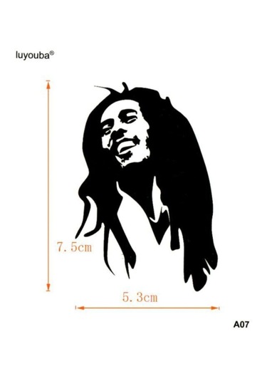 Geçici Dövme Bob Marley Hippi Reggae Müzik Ufak El Kol Dövmesi Tattoo