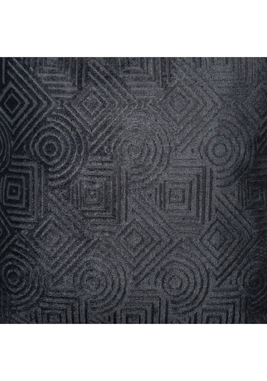 Sezyon Mira Desenli 50 50 Kömür Grisi Kırlent Kılıfı Kömür Grisi