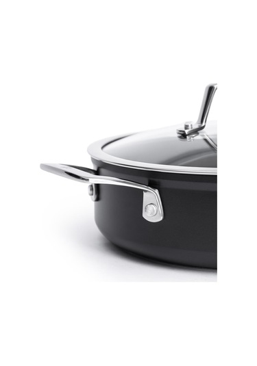 Maxx Doria Thor 24 Cm Kısa Tencere Pa3036 Siyah