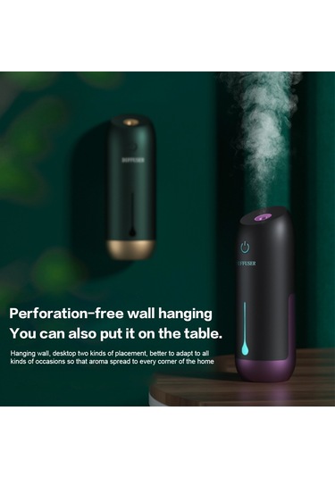 Zamanlı Otomatik Püskürtme Hava Temizleme Difüzörü, Tek Makine, Uçucu Yağ Yok 2.0 Gül Pembesi