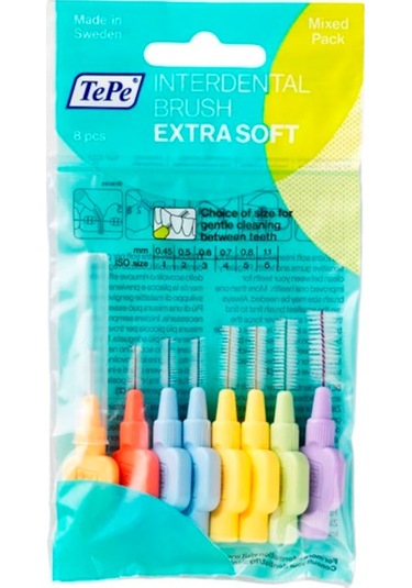 Tepe Extra Soft Arayüz Fırçası Karışık Set 8'li