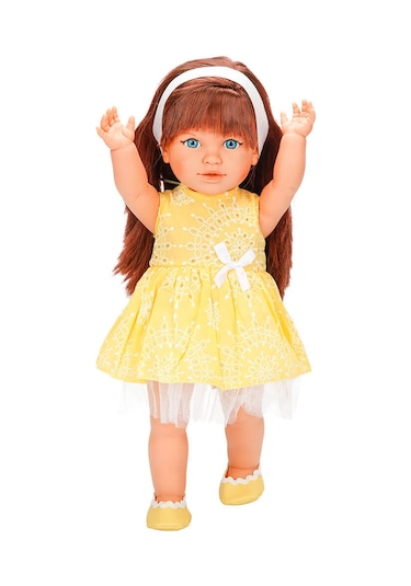 Tina Party Bebek 45 Cm. - Sarı Elbiseli
