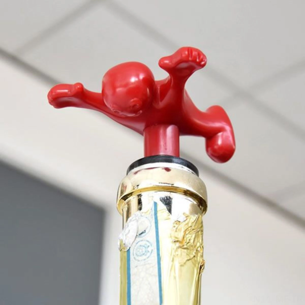 Mufunye Ev Kullanıma Uygun 3'lü Açıcı Set: Bira Ve Şarap Açıcıları İle Şarap Tıkanıcısı Kırmızı