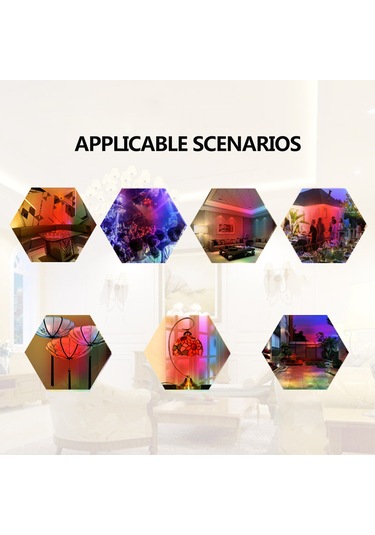 Suofeng E27 Rgb+w Led Ampul 15w/a80: Uzaktan Kumandalı, Işığın Yoğunluğu Ve Renk Ayarı, Hafıza Özelliği, Enerji Tasarruflu Çok Renkli