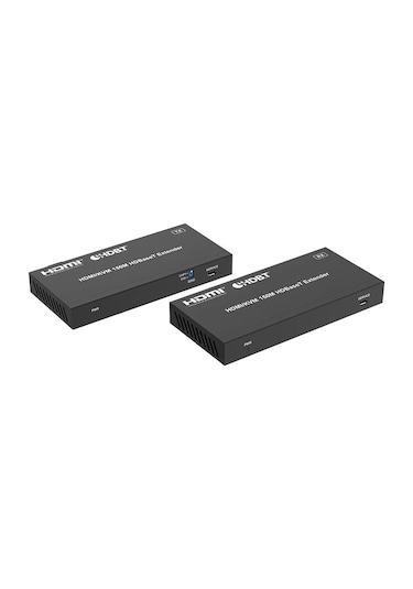 Woxcon Hdmı Ve Usb Kvm 18gbps Hdbaset 150 Metre Extender