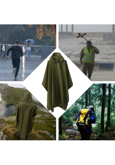 Moveevo Orman Mutfakçıları İçin 3'ü Bir Arada Pu Su Geçirmez Çadır Battaniye Piknik Matı, Outdoor Yağmurluk Kumaşı, Hiking Ve Kamp İçin Yeşil Haki Moveevo Orman Mutfakçıları İçin 3'ü Bir Arada Pu Su Geçirmez Çadır Battaniye Piknik Matı, Outdoor Yağmurluk Kumaşı, Hiking Ve Kamp İçin Yeşil Haki