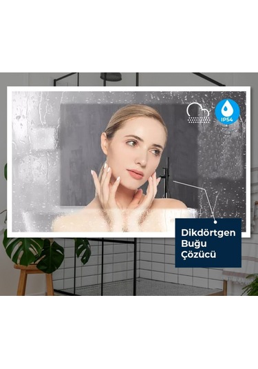 Ayna Buğu Önleyici Rezistans 110 V - 220 V Ac Dikdörtgen 50x100 Cm