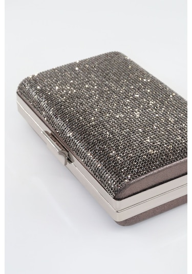 Taşlı Platin Abiye Çanta. Abiye Çanta Platin. Platin Abiye Çantası. Platin Taşlı Davet Gece Çantası