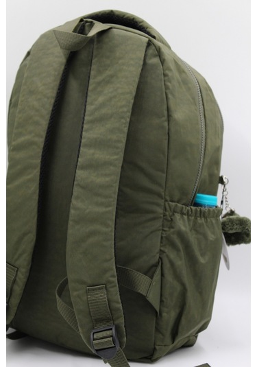 Suya Dayanıklı Krinkıl Kumaş Haki Okul Çantası 1700