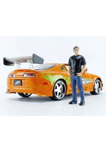 Jada 1:24 Diecast 1995 Toyota Supra Brian O'conner Figürü