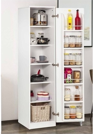 Tek Kapaklı 165 Derece Açılır Kapak Çok Amaçlı Mutfak Dolabı Beya