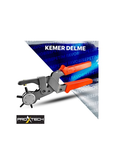 Pro 6 Farklı Boyutta Kemer Delme Pensesi Kemer