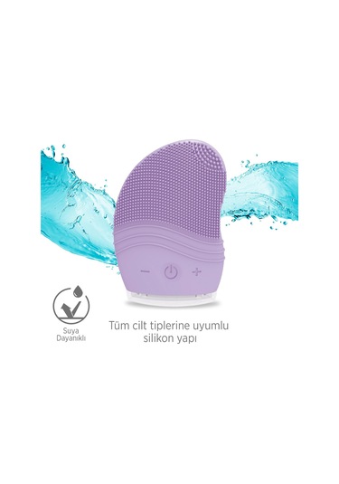 Polosmart Psc03 Sonic Titreşimli Yüz Temizleme Cihazı - Mor