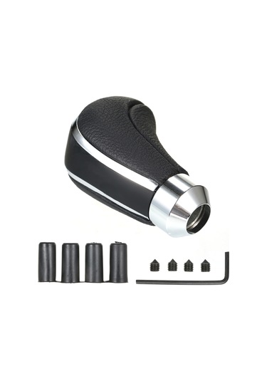 Otomatik Vites Topuzu Araba Vites Topuzu Sopa Kafa Siyah Siyah