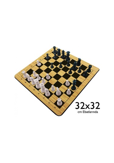 Satranç Redka Ahşap Satranç Akıl Oyunları Lisanslı Ürün