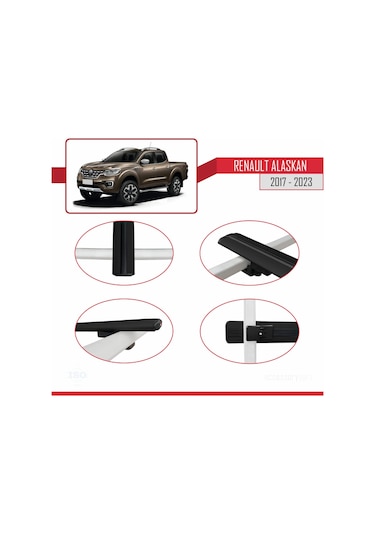 Renault Alaskan 2017-2023 Arası İle Uyumlu Basıc Model Ara Atkı T