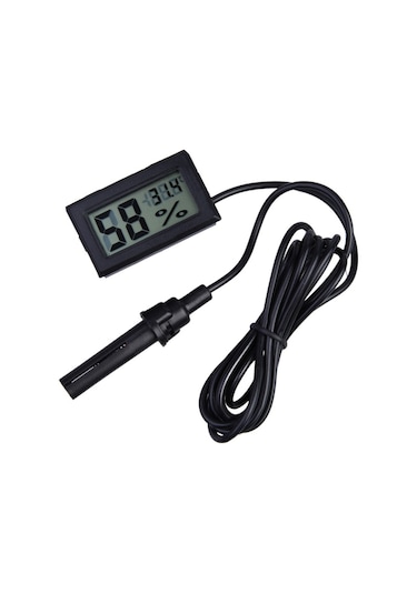 Wf Problu Termometre Sıcaklık Ölçer Nem Ölçer Higrometre Thr151