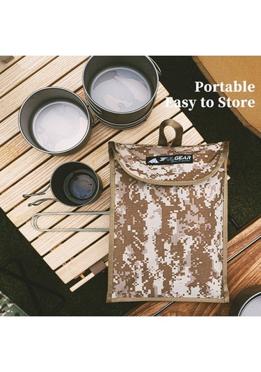 Tongxida Stainless Steel Çıkabilir Kamp Mangalı, Hafif Taşınabilir, 3-5 Kişilik, Kolay Temizlenebilen, Outdoor Piknik İçin Ağı Çok Renkli