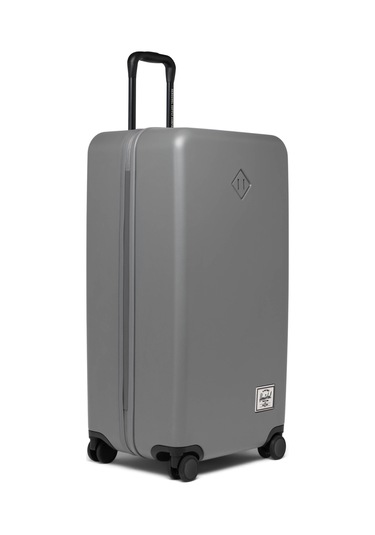 Herschel Heritage Hardshell Büyük Boy Darbelere Karşı Dayanıklı Tekerlekli Valiz 95l Koyu Gri Koyu Gri