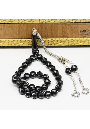 Bilek Boy Yan Yarma Arası İşlemeli Gürcistan Oltusu Tesbih