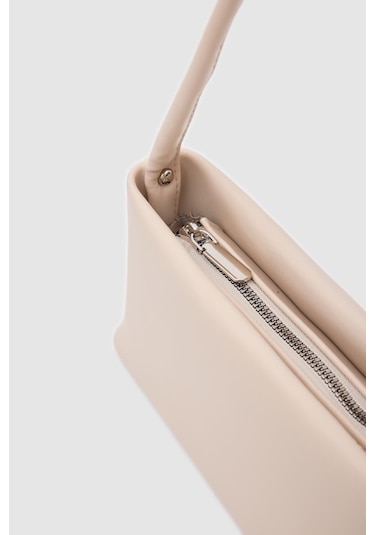 Capella Basic Baget Çanta Krem Krem