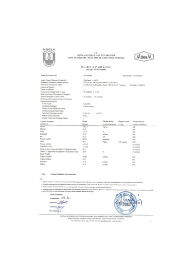 Köyceğiz Balı Süzme Çam Balı Cam Kavanoz 850 G