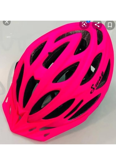 Sway Neon Renk Bisiklet Kask (Hediyeli)