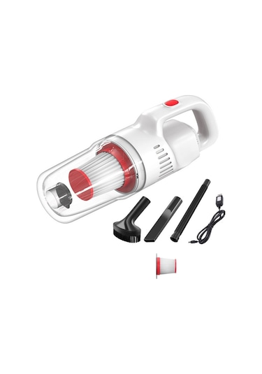 CBTxGlobal El Tipi Ev Tipi Elektrikli Süpürge Araba Küçük Güçlü Toz Emici Kablosuz Standart