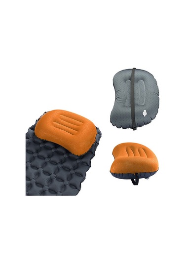 Gm-sıp10 Şişme Kamp Yastıklar Kumaş + Tpu Kamp Yürüyüş İçin Kayışlı Hava Yastığı Havaya Uçurun 001