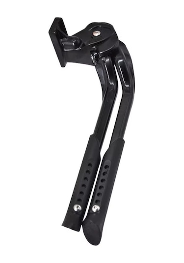 Vona Cl-ka56 Orta Park Ayağı Çift Açılır Kickstand Siyah