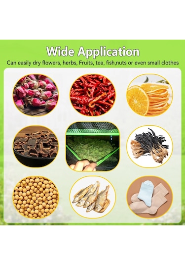 4/8 Katmanlı Bitki Asılı Kurutma Ağı Nefes Alabilen Bitki Gri - Siyah