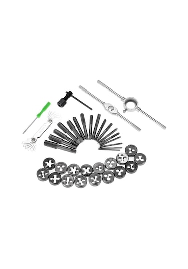 Klavuz 40 Parça Klavuz Açma Seti Pafta Seti Metrik Set Kılavuz Pafta Full Set.