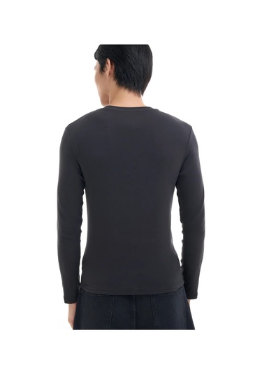 Tvoe Uzun Kollu Tişört 330669113 SIYAH