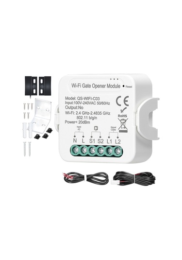 Symbee Tuya Uyumlu Akıllı Garaj Kapısı Kontrol Cihazı - Google Home Ve Alexa Destekli, Zamanlayıcı Ve Uzaktan Kumanda Özellikli